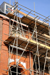 House scaffolding